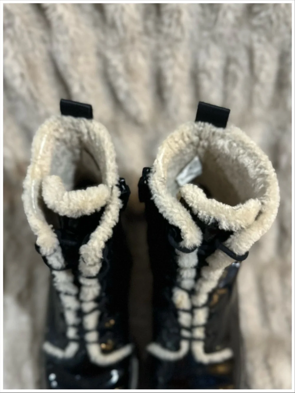 Tory Burch Miller Lug-Sole Boots ~ Size 8.5M ~ Item #SB76
